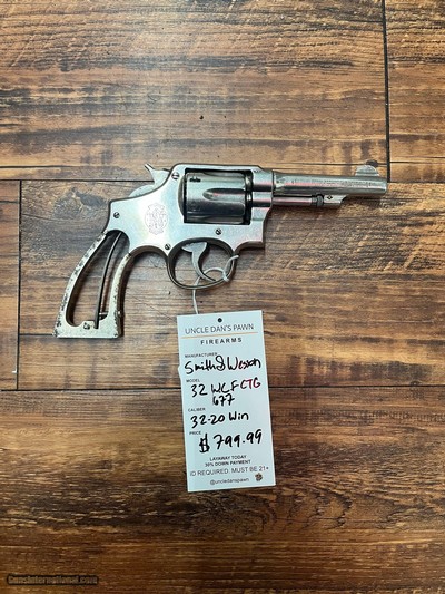 SMITH & WESSON 32 WINCHESTER CTG .32-20 WIN