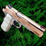 COLT 1911 Competition, 38Super, 18K Rose Gold, French Scrolls - Exquisite .38 SUPER