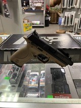 SMITH & WESSON M&P22 COMPACT CERAKOTE FDE THREADED BARREL .22 LR - 1 of 3