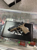 SMITH & WESSON M&P22 COMPACT CERAKOTE FDE THREADED BARREL .22 LR - 2 of 3