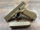 GLOCK 19X GEN 5 FDE 9MM LUGER (9x19 PARA) - 1 of 3
