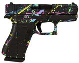 GLOCK G43 MOS (SCT SPLATTER CUSTOM) 9MM LUGER (9x19 PARA) - 1 of 1