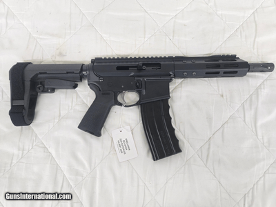 DPMS AR-15 Pistol Side Charger w/Mag, Range Bag .22 LR