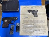 COLT 1908 Hammerless .25 ACP - 1 of 2