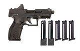 TAURUS TX22 T.O.R.O. 22LR (2x22rd + 3x16rd Mags) VIRIDIAN RFX11 GREEN DOT .22 LR - 1 of 3