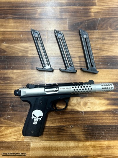 RUGER MK III 22/45 LITE PUNISHER .22 LR