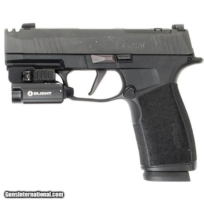 SIG SAUER P365 X 9MM LUGER (9x19 PARA)