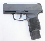 SIG SAUER SIG SAUER P365 9MM MICRO-COMPACT 2-MAGS & BOX 9MM LUGER (9x19 PARA) - 1 of 3