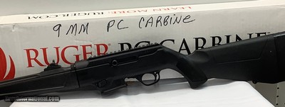 RUGER PC CARBINE 9MM LUGER (9x19 PARA)