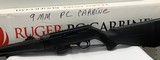 RUGER PC CARBINE 9MM LUGER (9x19 PARA)