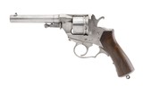 FRENCH MILITARY FINE PERRIN CARTRIDGE REVOLVER 12MM