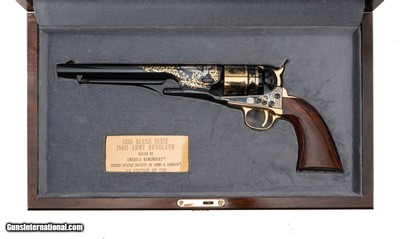 DIXIE GUN WORKS GOD BLESS DIXIE COMMEMORATIVE 1860 ARMY REVOLVER 44 CAL