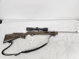 RUGER 10/22 Stainless w/Aftermarket Wood Stock, Sling, Vortex Scope .22 LR - 1 of 3