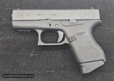 GLOCK 43 9MM LUGER (9x19 PARA)