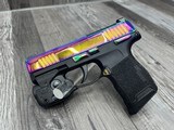 SIG SAUER P365-380 (MANUAL SAFETY) [RAINBOW TITANIUM] .380 ACP - 1 of 3