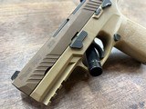 SIG SAUER P320 M18 FDE 9MM LUGER (9x19 PARA) - 2 of 3