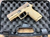 SIG SAUER P320 M18 FDE 9MM LUGER (9x19 PARA) - 1 of 3