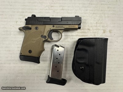 SIG SAUER P938 COMBAT 9MM LUGER (9x19 PARA)