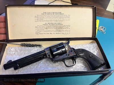 COLT SINGLE ACTION ARMY (SAA) .38 SPL