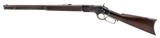 WINCHESTER VERY FINE WINCHESTER 1873 1ST MODEL RIFLE W/RAISED THUMB PRINT DUSTCOVER .44-40 WIN - 3 of 3