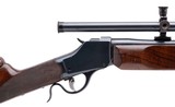 WINCHESTER BEAUTIFUL CUSTOM WINCHESTER 1885 HIGH WALL 22 SAVAGE 5.6X52R - 2 of 3