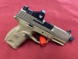 FN 509 SUB COMPACT FDE 9MM MOS VIPER RED DOT 9MM LUGER (9x19 PARA) - 2 of 3