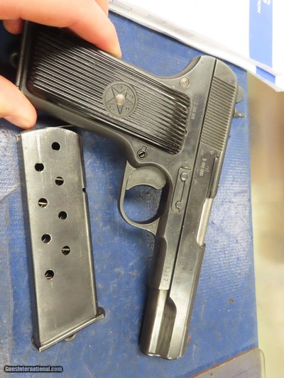 ZASTAVA ARMS M57 7.62 TOKAREV 7.62X25MM TOKAREV