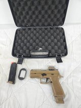 SIG SAUER M18X w/M17 Optic, Original Hard Case, 2 Mags 9MM LUGER (9x19 PARA) - 1 of 3