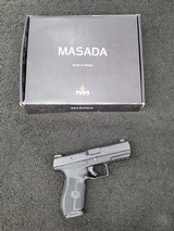 IWI MASADA 9MM LUGER (9X19 PARA) - 1 of 3