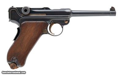 DWM SWISS 1906 CROSS & SHIELD LUGER 30 CAL
