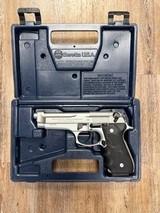 BERETTA 92FS BRIGADIER INOX 9MM LUGER (9x19 PARA) - 1 of 3