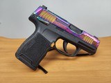 SIG SAUER P365-380 (MANUAL SAFETY) [RAINBOW TITANIUM] .380 ACP - 2 of 3