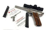RUGER Mark II Target .22 LR - 1 of 3
