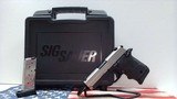 SIG SAUER P938 BRG (BLACK RUBBER GRIPS) 9MM LUGER (9X19 PARA) - 1 of 3