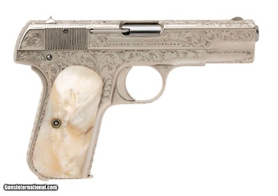 COLT ADAMS ENGRAVED COLT 1908 .380 ACP