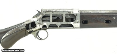 THE BURGESS GUN CO. RARE BURGESS FACTORY CUTAWAY SLIDE ACTION shotgun