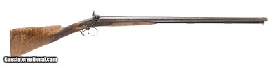 GIBBS RIFLE COMPANY, INC. GEORGE GIBBS ENGLISH PERCUSSION SHOTGUN shotgun