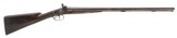 ENGLISH SHOTGUNS ANTIQUE BELGIAN DOUBLE BARREL PERCUSSION SHOTGUN 10 GA - 1 of 3