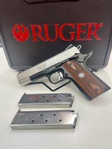 RUGER SR1911 LIGHTWEIGHT COMMANDER .45 ACP - 1 of 2