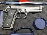 BERETTA 92FS INOX 9MM LUGER (9X19 PARA) - 1 of 3