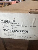 WINCHESTER MODEL 1866 DELUXE OCTAGON .45 LC - 2 of 3