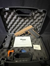 SIG SAUER 1911 EMPEROR SCORPION FULL SIZE RAIL .45 ACP - 1 of 3