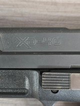 SPRINGFIELD ARMORY XD-40 .40 CALIBER - 2 of 3