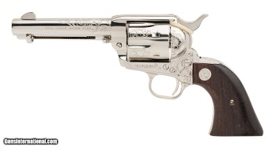 COLT SINGLE ACTION ARMY EUROPEAN EDITION 3RD GEN ENGRAVED 9MM LUGER (9x19 PARA)