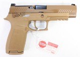 SIG SAUER RARE #2790/5000 SIG SAUER P320 M17 COMMEMORATIVE NEW IN BOX 3-MAGS 9MM LUGER (9x19 PARA) - 3 of 3