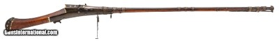 INDIAN ARMS CORP. INDIAN "TORADAR" MATCHLOCK MUSKET .65 CAL UNKNOWN