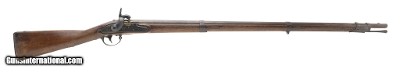 SPRINGFIELD ARMORY CONVERTED SPRINGFIELD MODEL 1816 PERCUSSION MUSKET 69 CAL