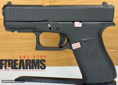 GLOCK 43X FRONT RAIL 9MM LUGER (9X19 PARA)