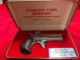 AMERICAN DERRINGER CORPORATION 1 .45 LC/.410 GA