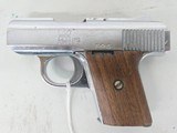 RAVEN ARMS MP25 w/Magazine, Chrome, Wood Grips .25 ACP